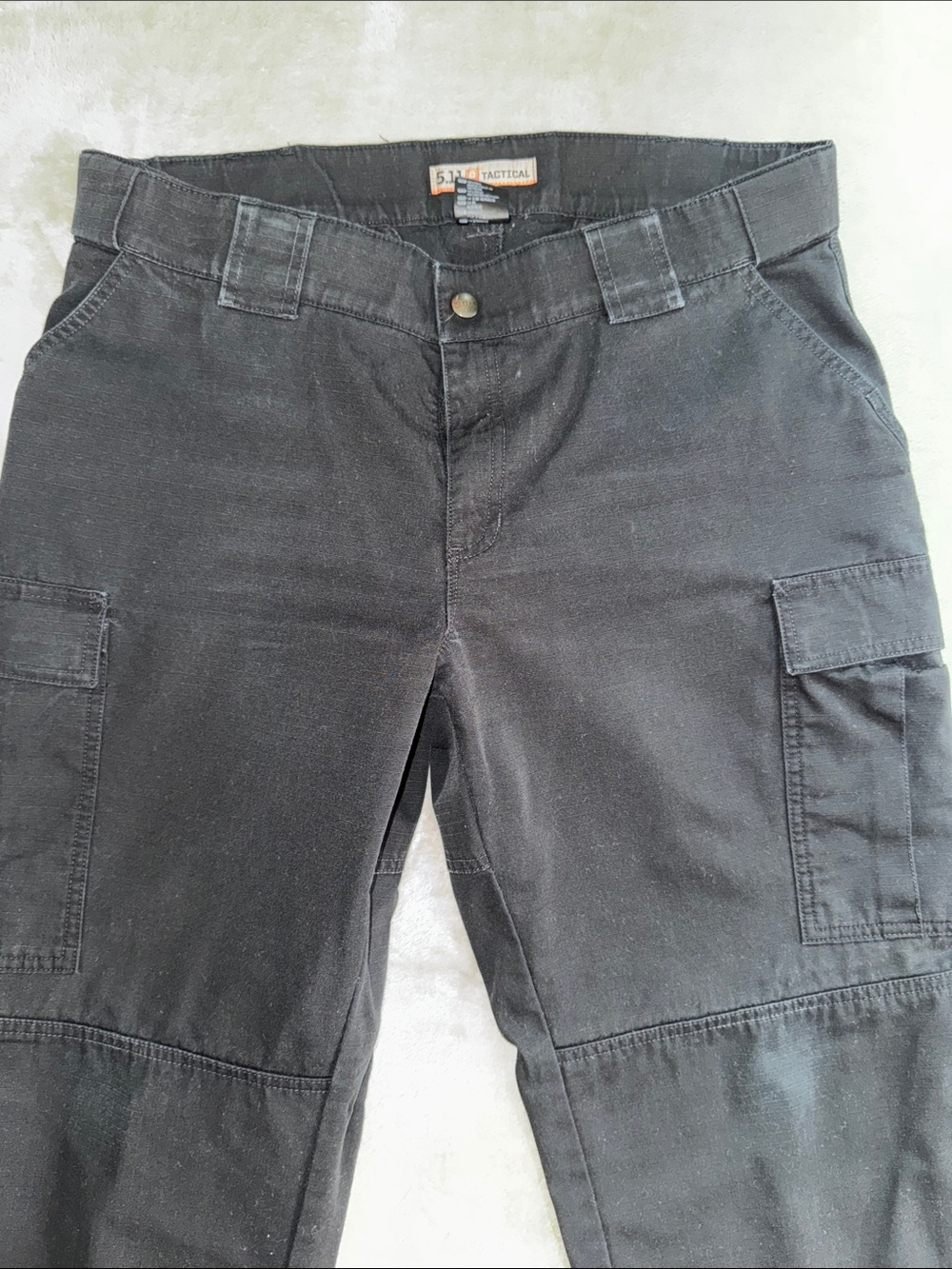 5.11 Tactical Black Cargo Pants — Utility Work Trousers